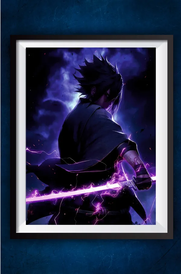 Multicolor_Acrylic_Sasuke_Poster_For_Home_Decor